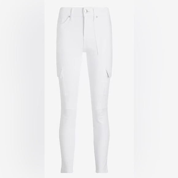 Express Women's White Skinny Jeans NWT - Picture 5 of 11